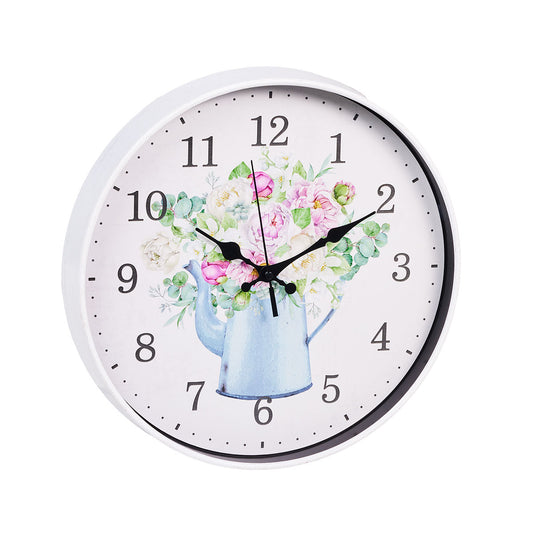 Clock Farm Rooster/Watercan 30cm