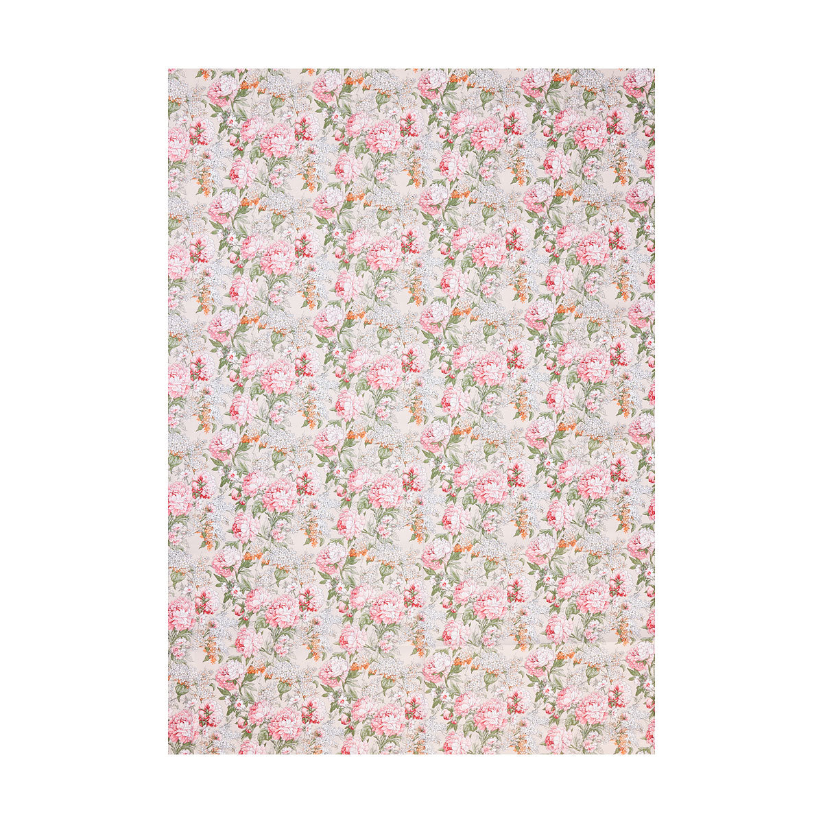 Farm Tablecloth Print Floral/Blue 150x225cm