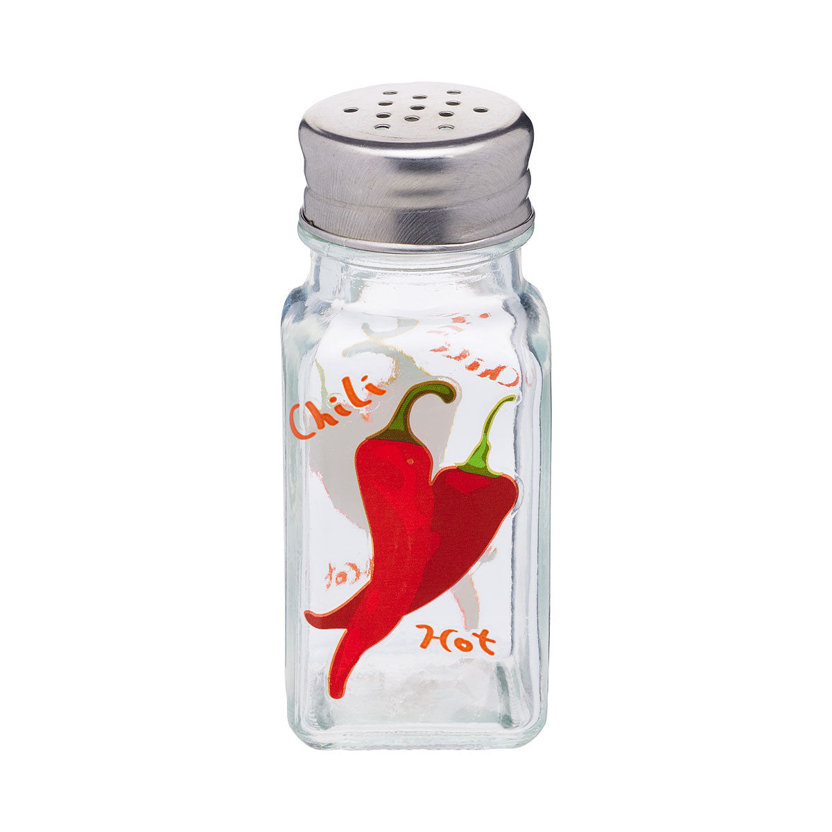 Diner Glass Salt + Pepper Shakers