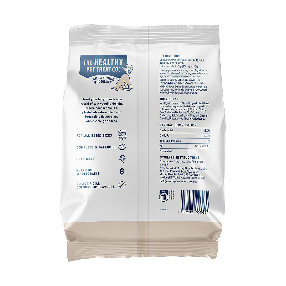The Healthy Pet Treat Co. Chicken Kibble 1.8kg