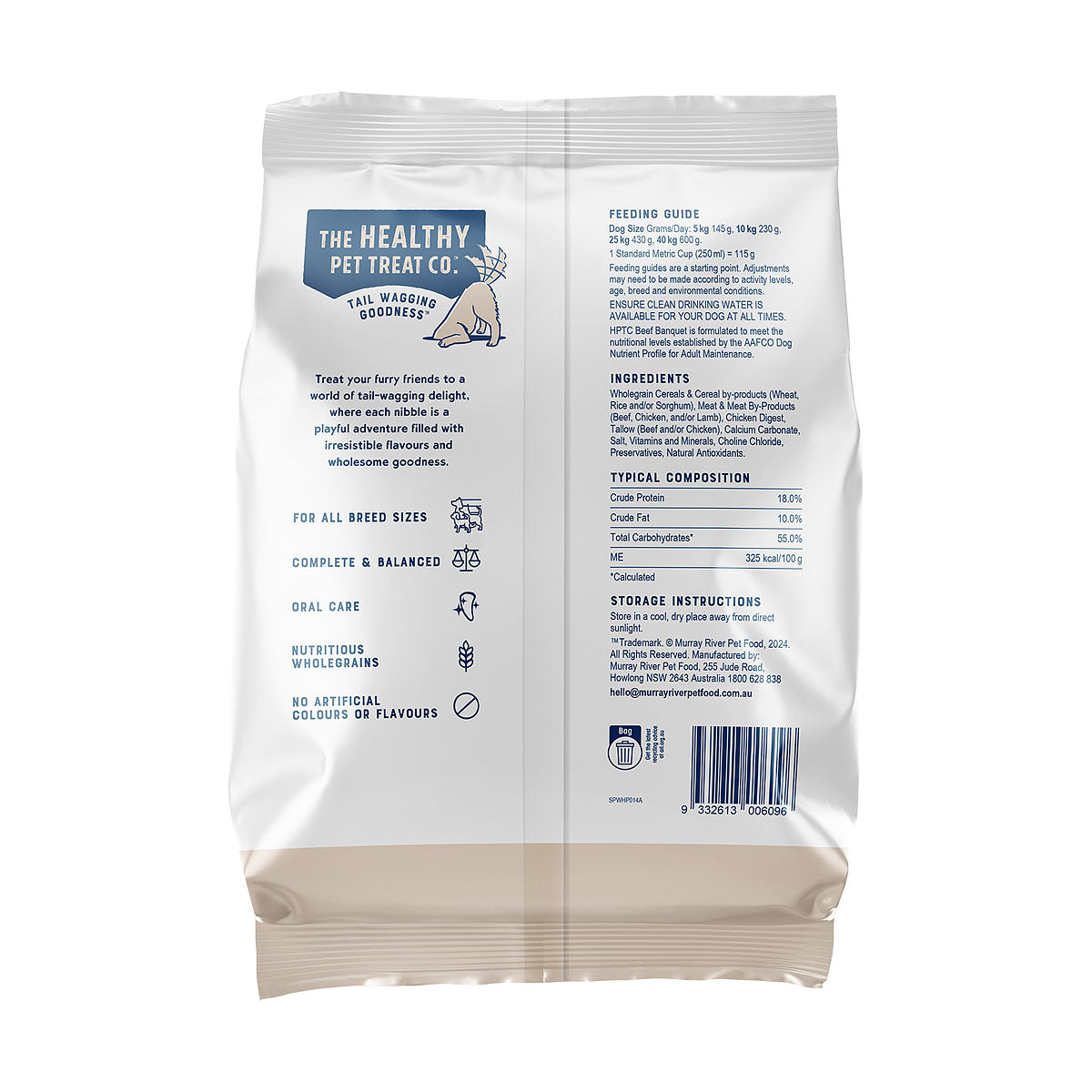 The Healthy Pet Treat Co. Beef Kibble 1.8kg