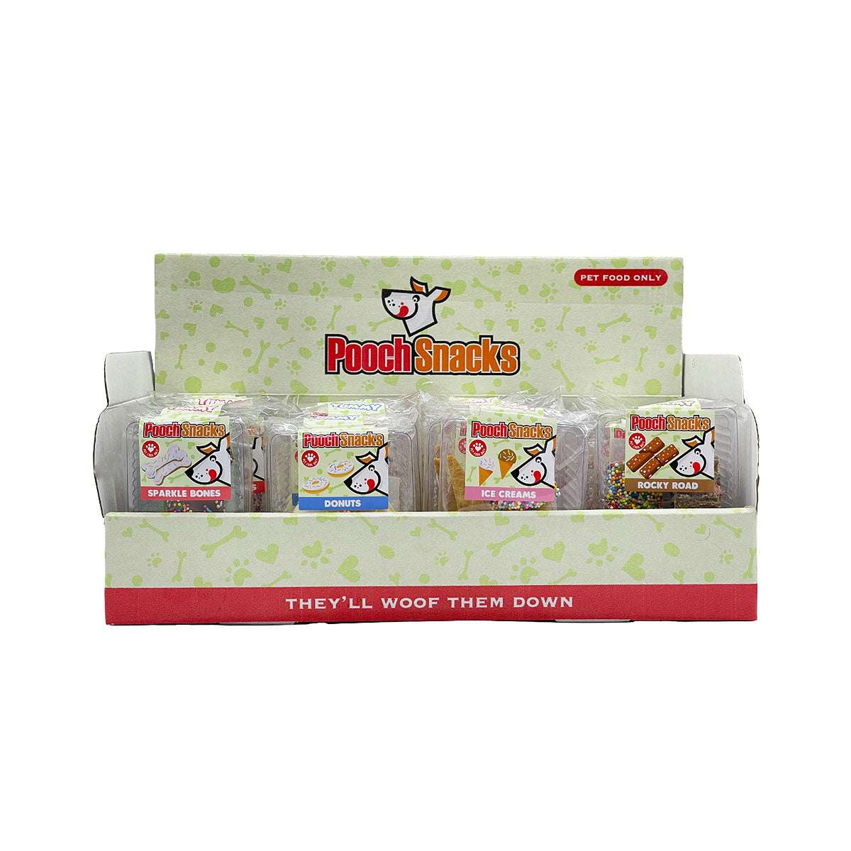 Pooch Snacks Doggy Biscuits 2pk Assorted