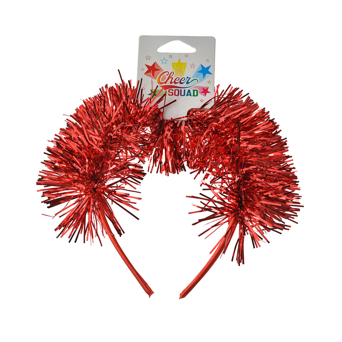 Aliceband Tinsel Red