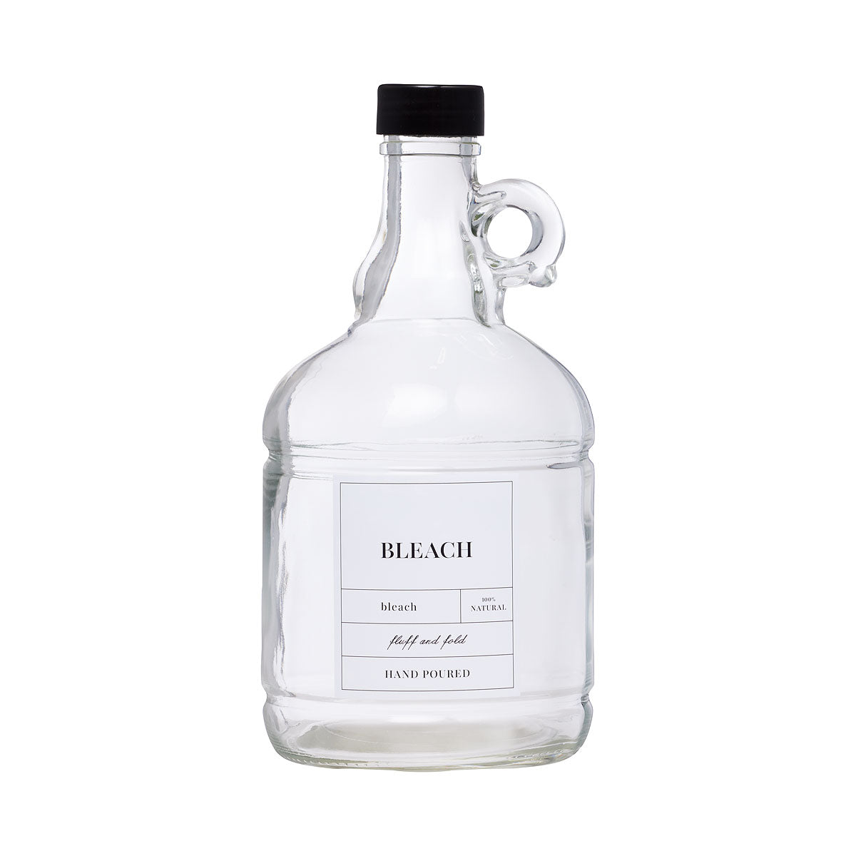 Laundry Detergent Glass Bottle 1.5L