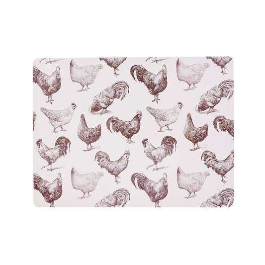 Farm Rectangular Placemat Corkback 30x40cm