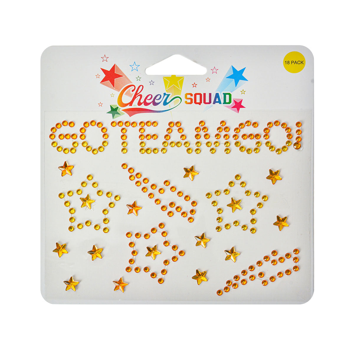 Cheer Body Gems Yellow