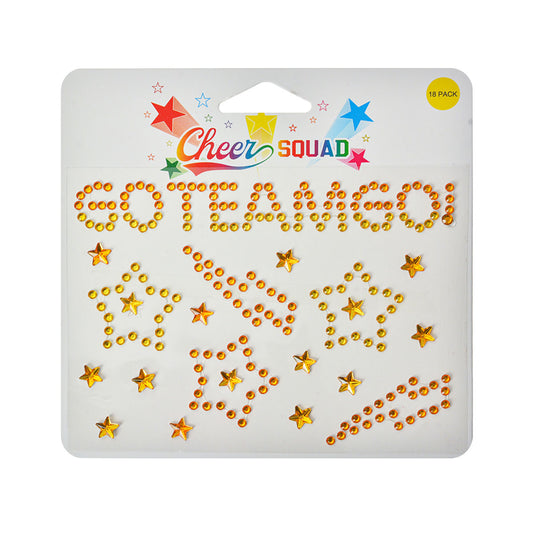 Cheer Body Gems Yellow