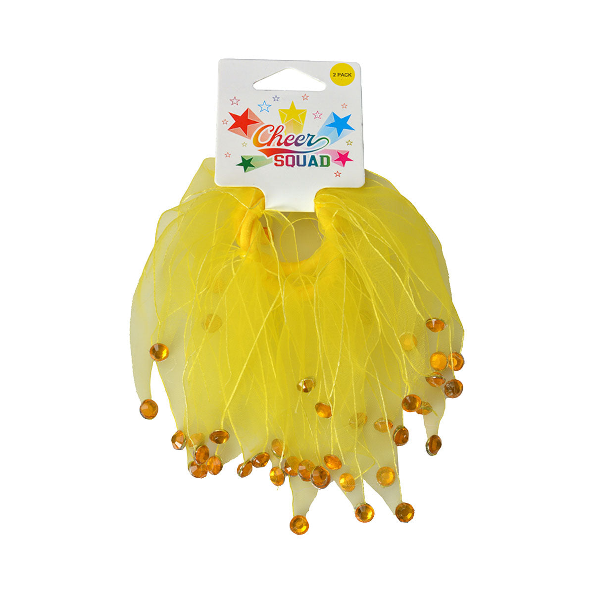 Windmill Scrunchie Yellow 2pk