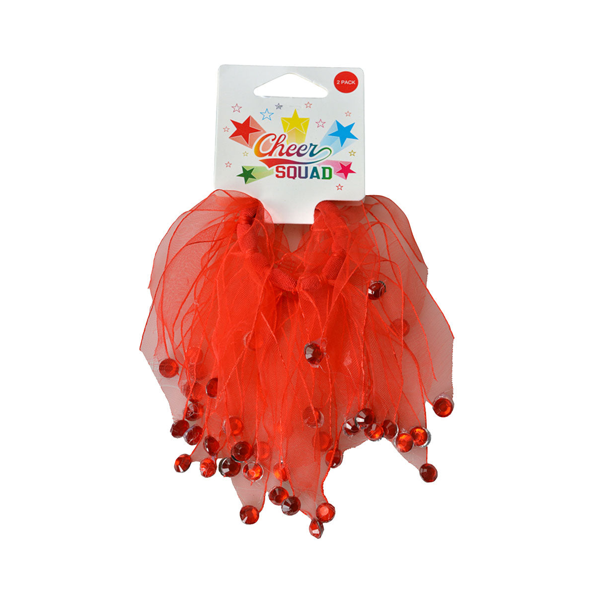 Windmill Scrunchie Red 2pk