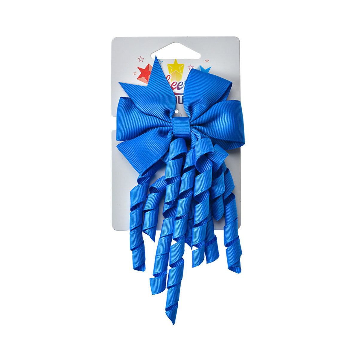 Hair Ring with Blue Bow
