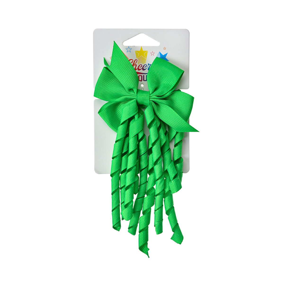 Hair Ring with Green Bow