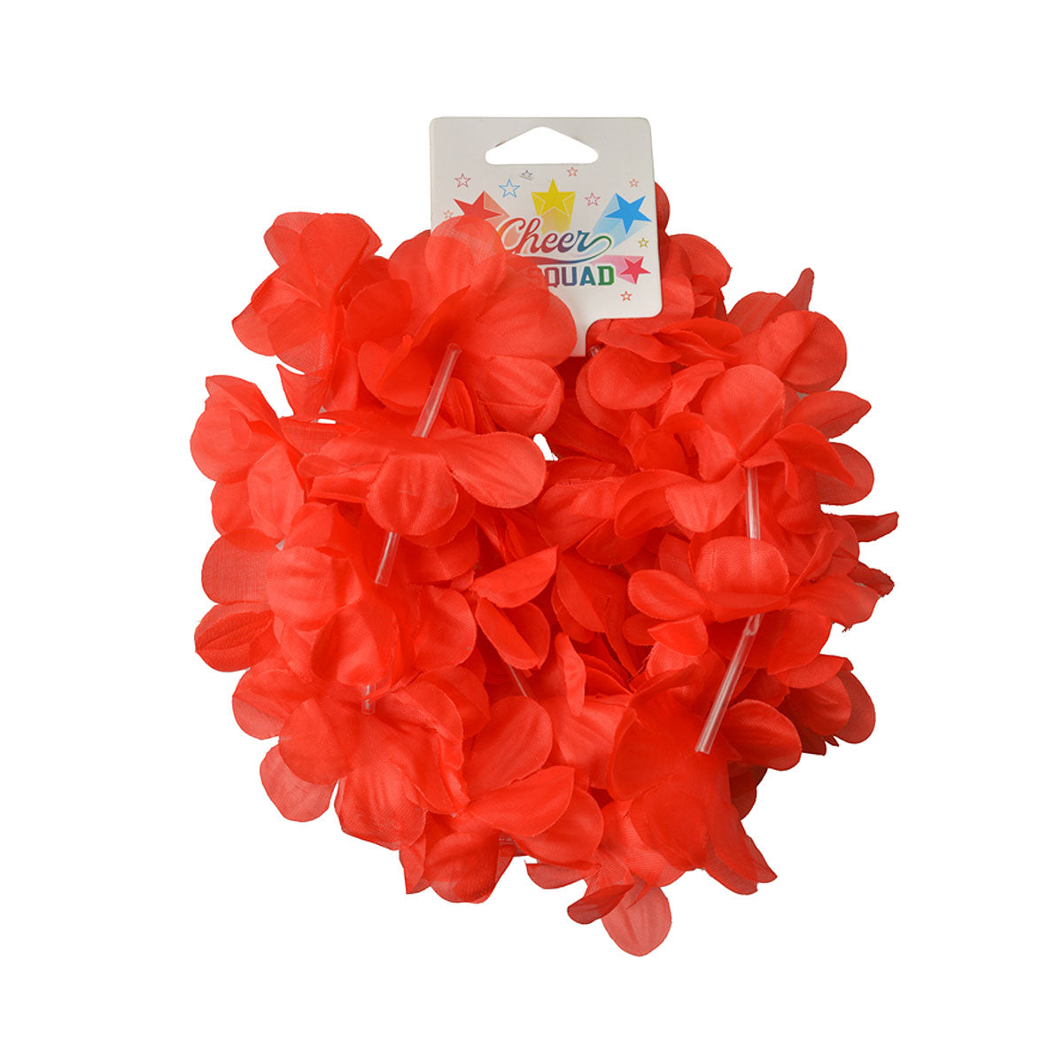 Cheer Lei Red