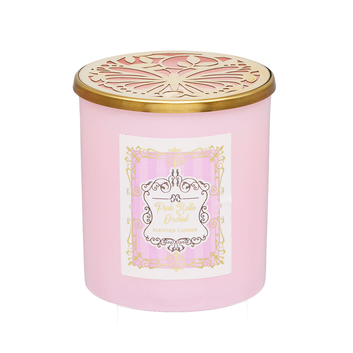 Romance Metal Lid Candle Pink/Aqua/Lavender