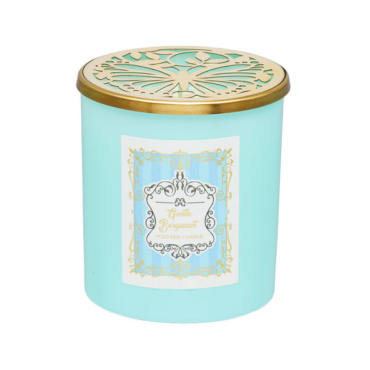 Romance Metal Lid Candle Pink/Aqua/Lavender