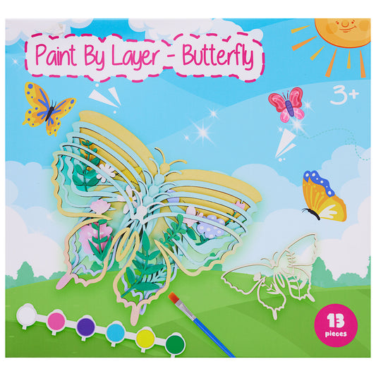 Wood Layered Craft Kit Assorted