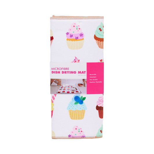Cupcakes Sink Drying Mat
