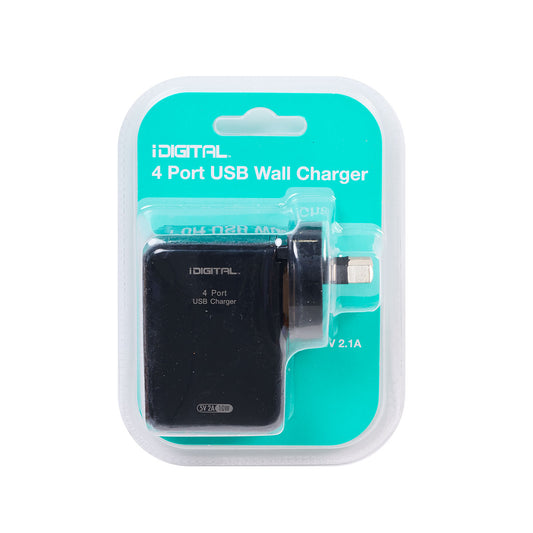 iDigital 4-Port USB Wall Charger