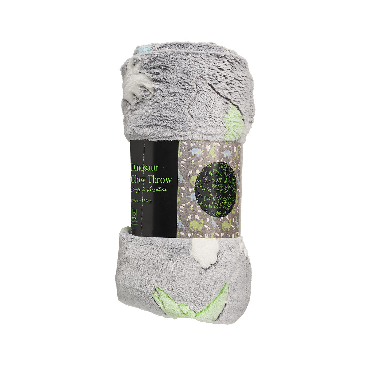 Glow Throw Dino 127x152cm