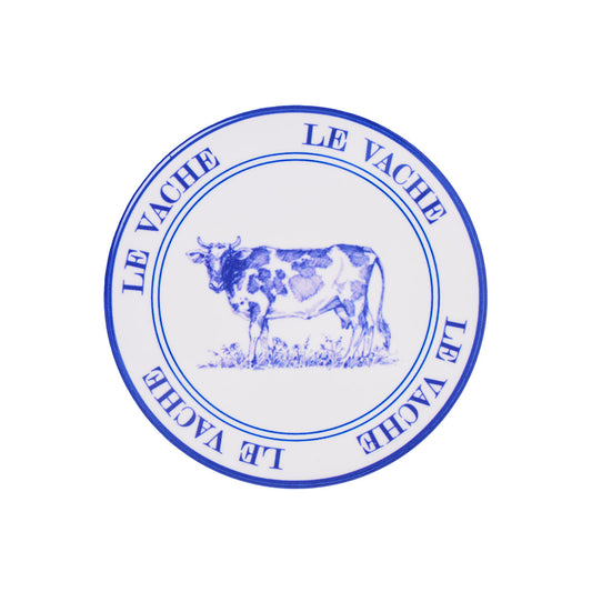 Farm Round Ceramic Coaster Animal Assorted