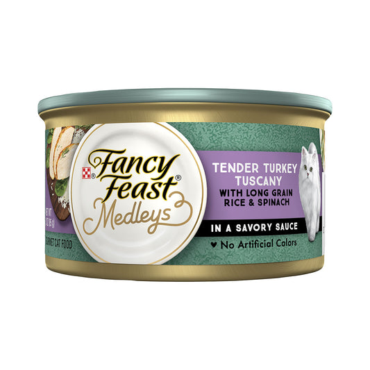 Fancy Feast Medleys Tender Turkey Rice 85g