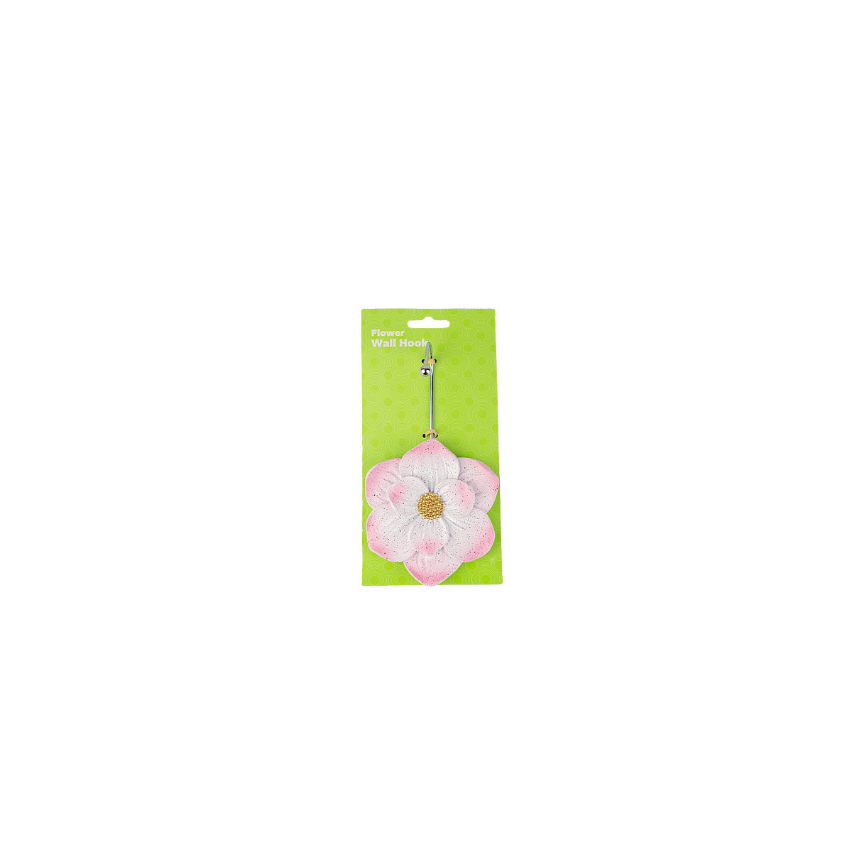 Metal Flower Wall Hook Assorted