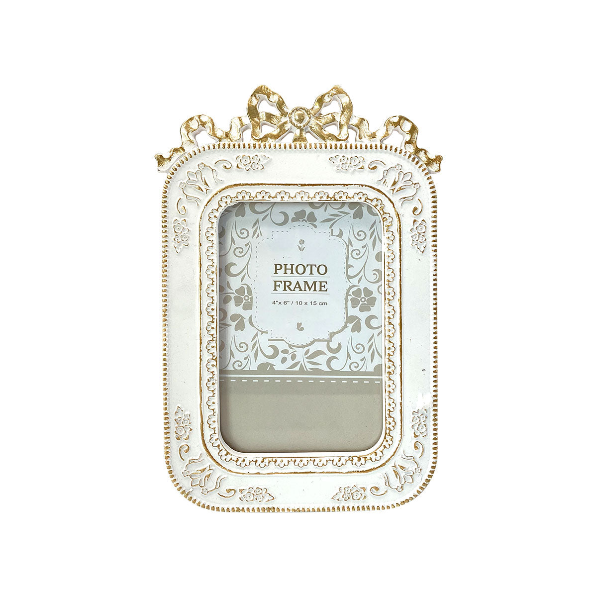 Regency Resin Photo Frame 4x6" Blue/White