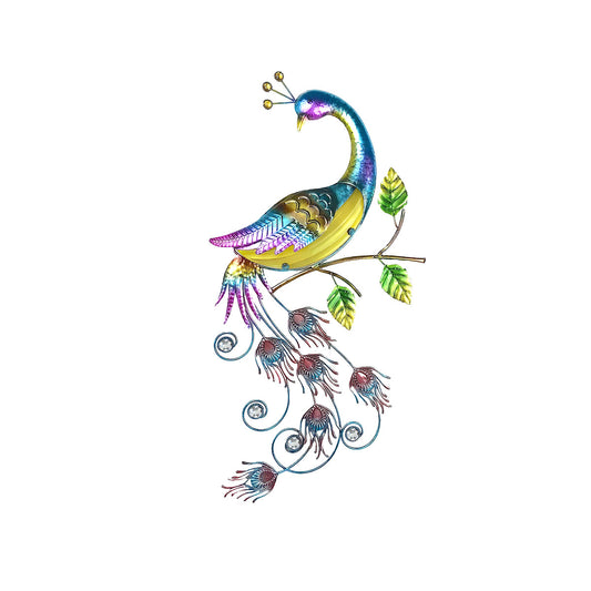 Metal Peacock Wall Art