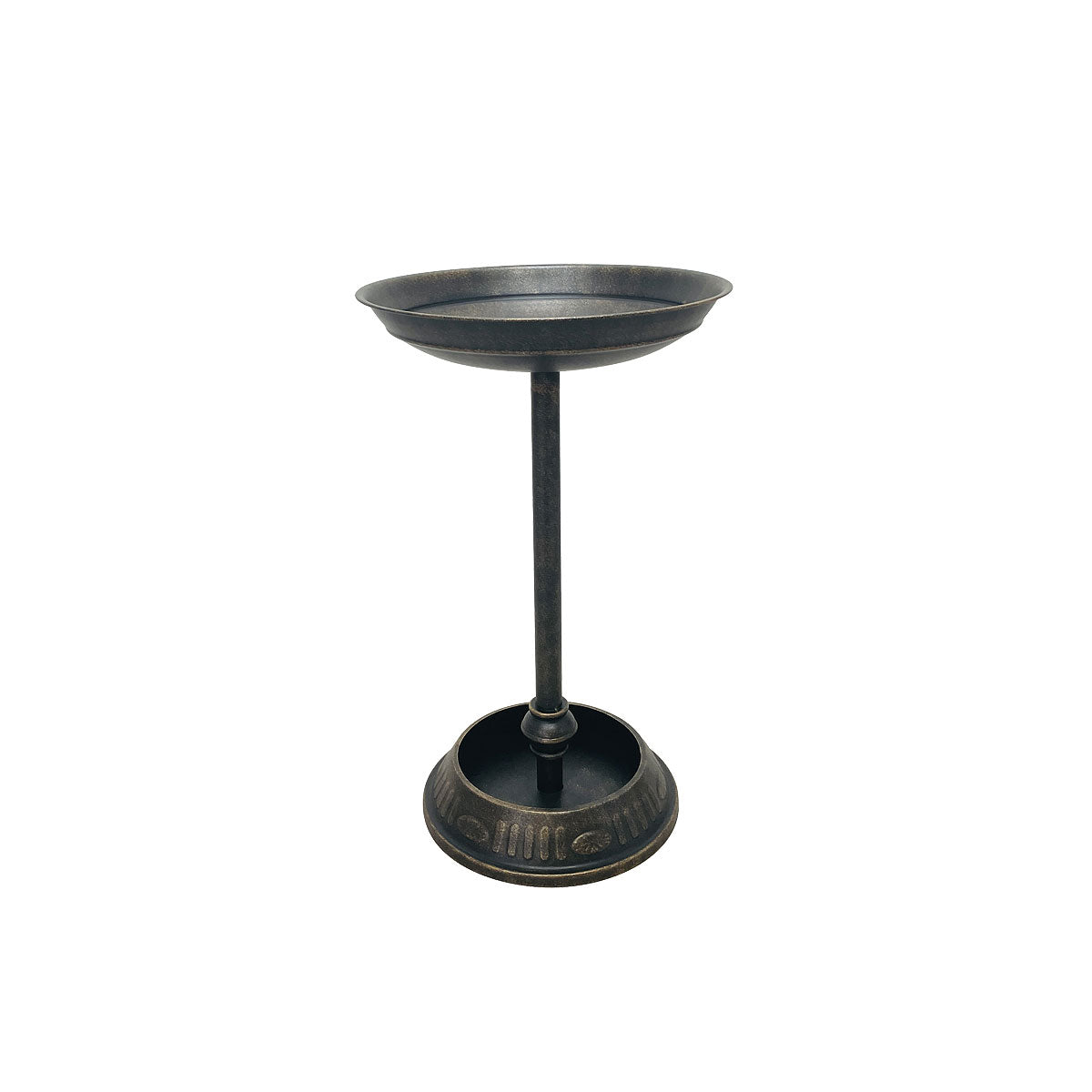 Metal Standing Bird Bath