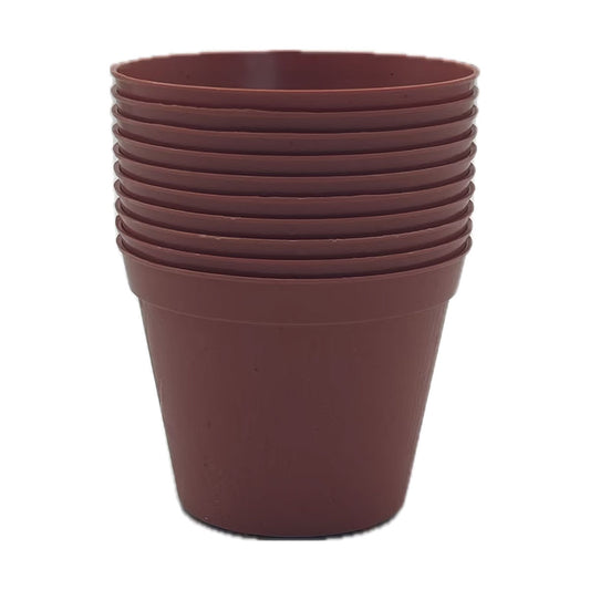 Plastic Planter Pots 10pk