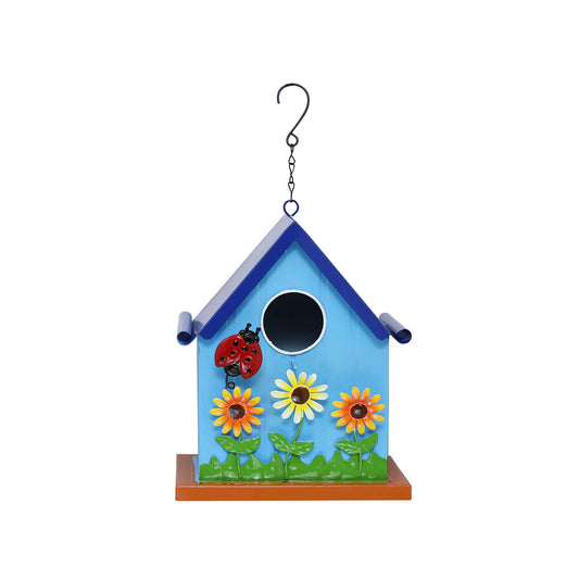 Metal Bird House Assorted
