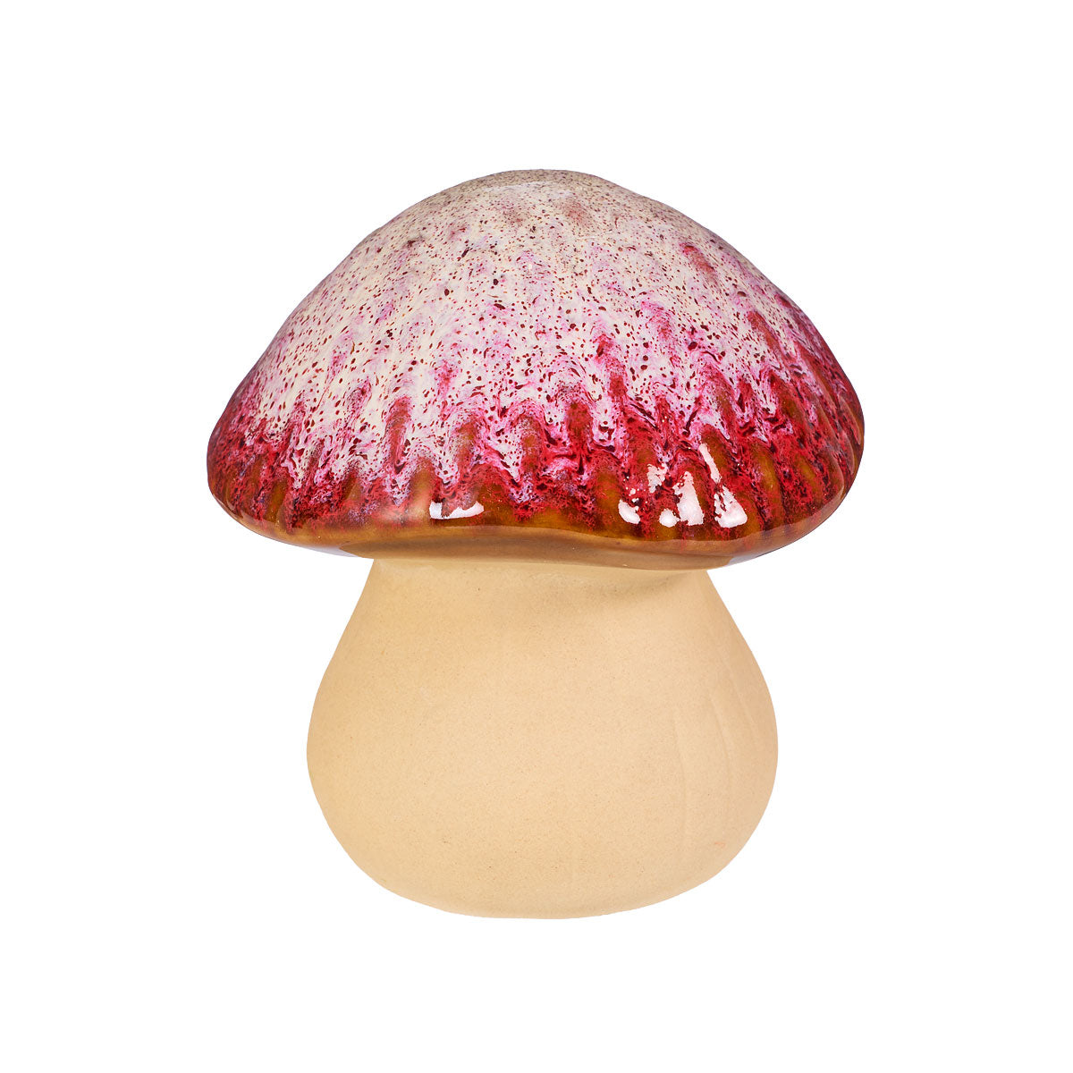 Mushroom Ceramic Glazed Figurine Assorted