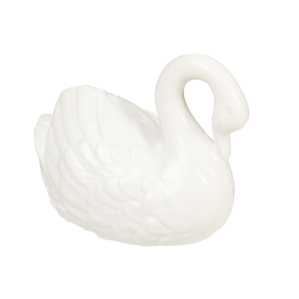 Ornament Swan Pink/White