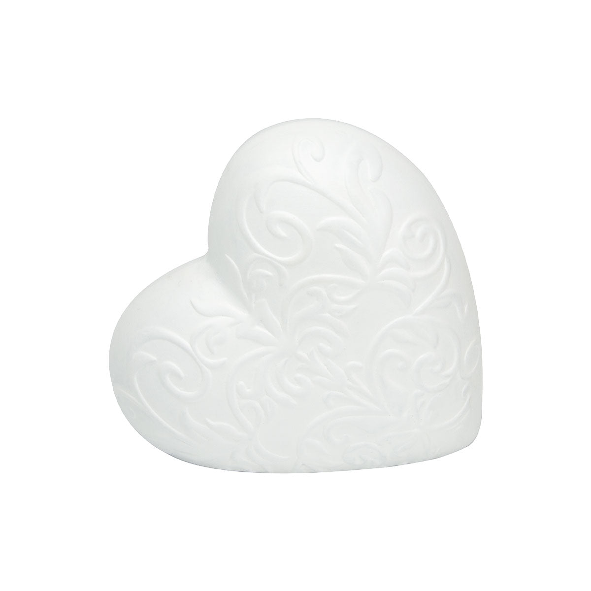 Regency Heart Ornament Pink/White