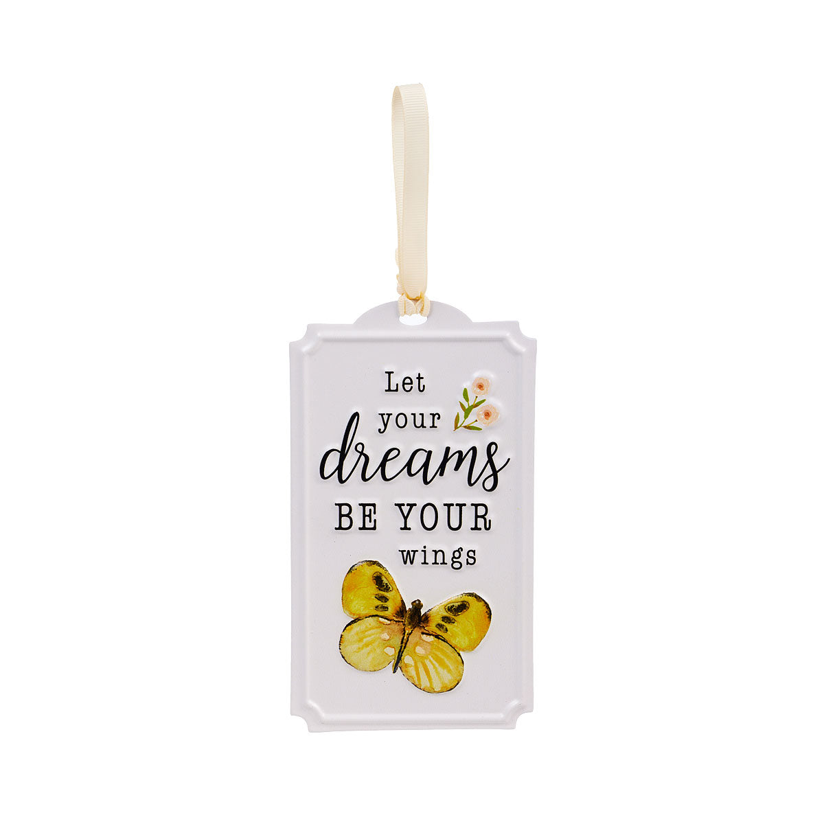 Hanging Plaque Tin Create/Dreams