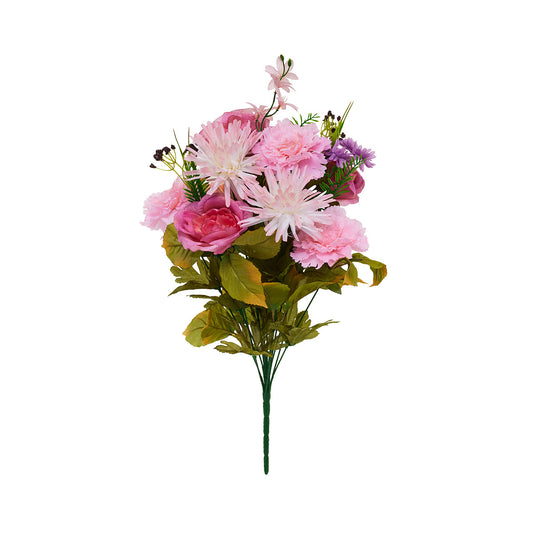 Regal Faux Floral Mixed Bunch Purple/White