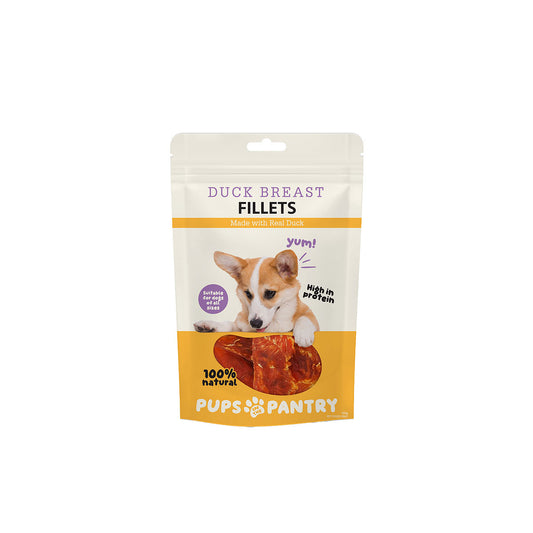 Pups In The Pantry Duck Fillets 100g