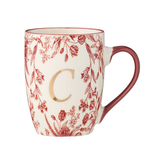 Fleurs d'Automne Mug Monogram S,C,L