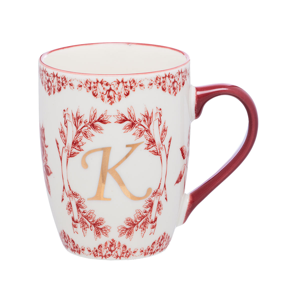 Fleurs d'Automne Mug Monogram K,H,N
