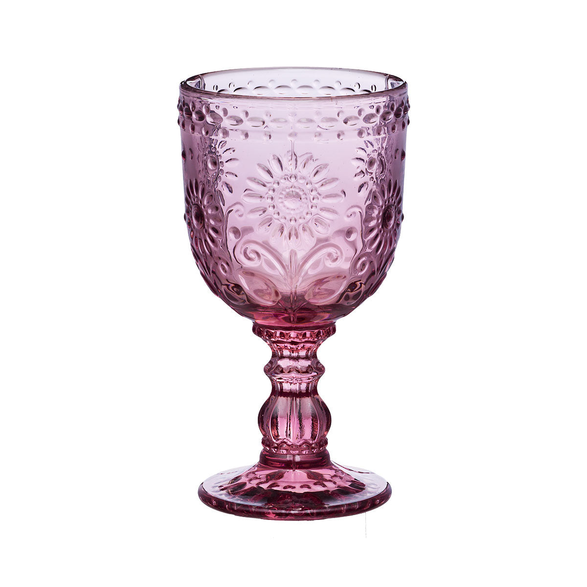 Sunflower Goblet Glass Assorted