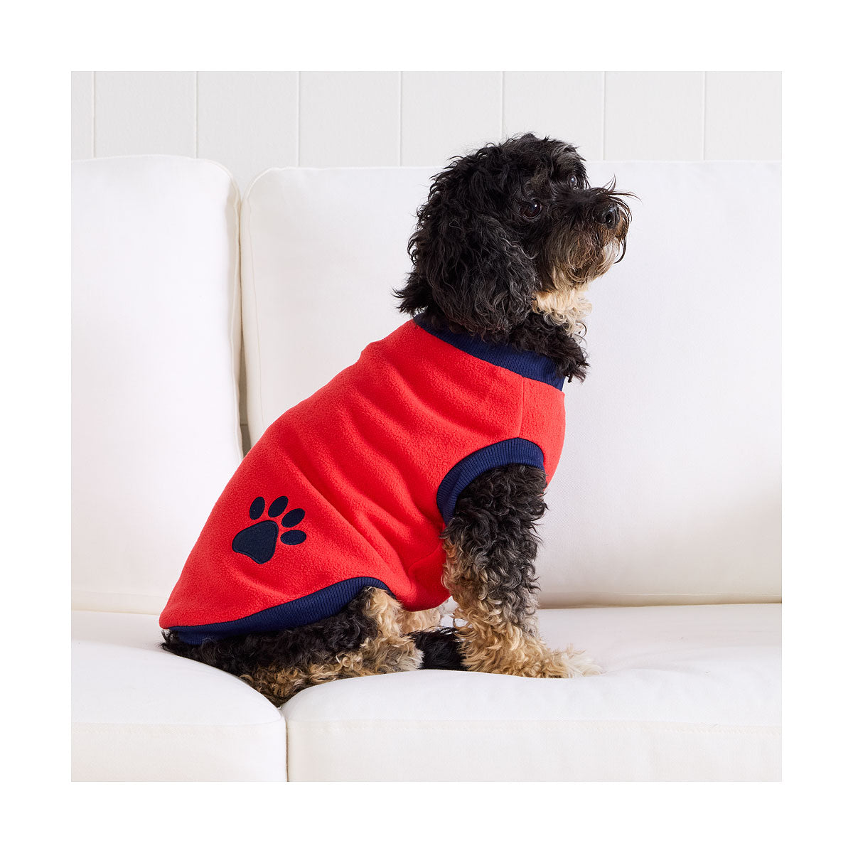 Pet Polar Fleece Heart/Paw 30/40/50cm