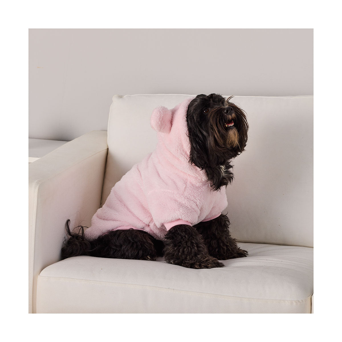 Pet Animal Costume Brown/Pink 30/40cm