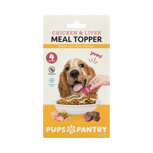 Pups in the Pantry Topper Chicken Liver 4pk