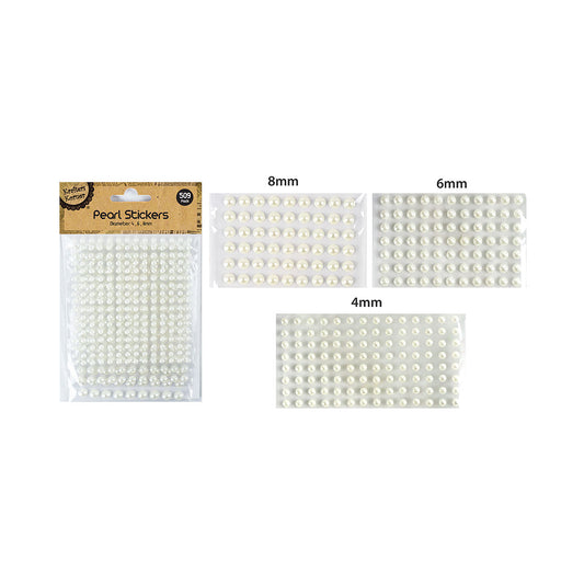 Sticker Pearl Assorted Sizes