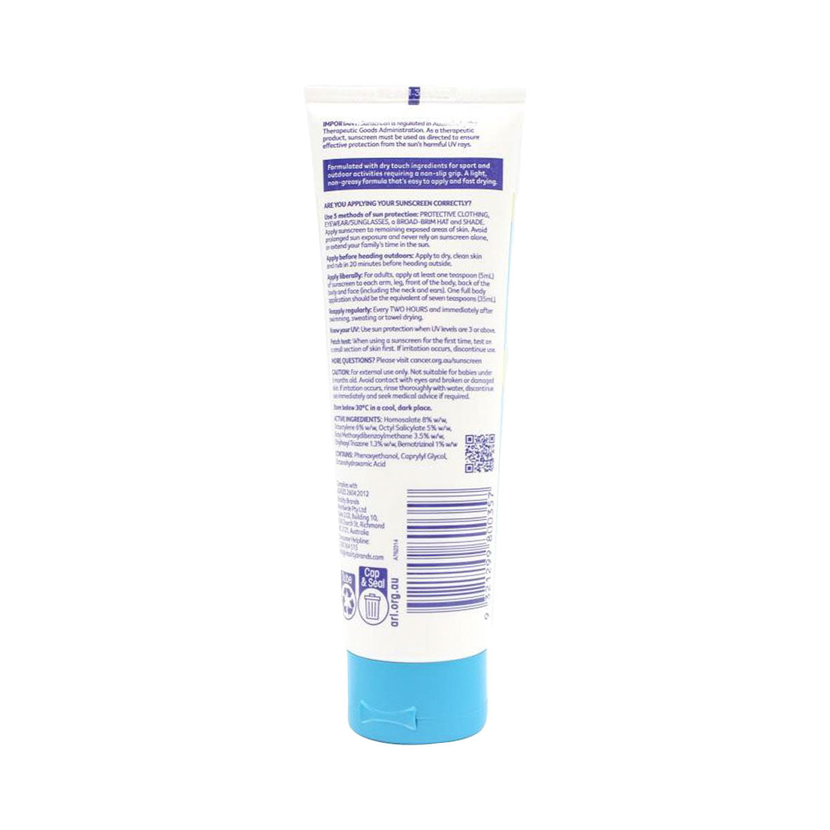 Cancer Council Sport Sunscreen 110mL