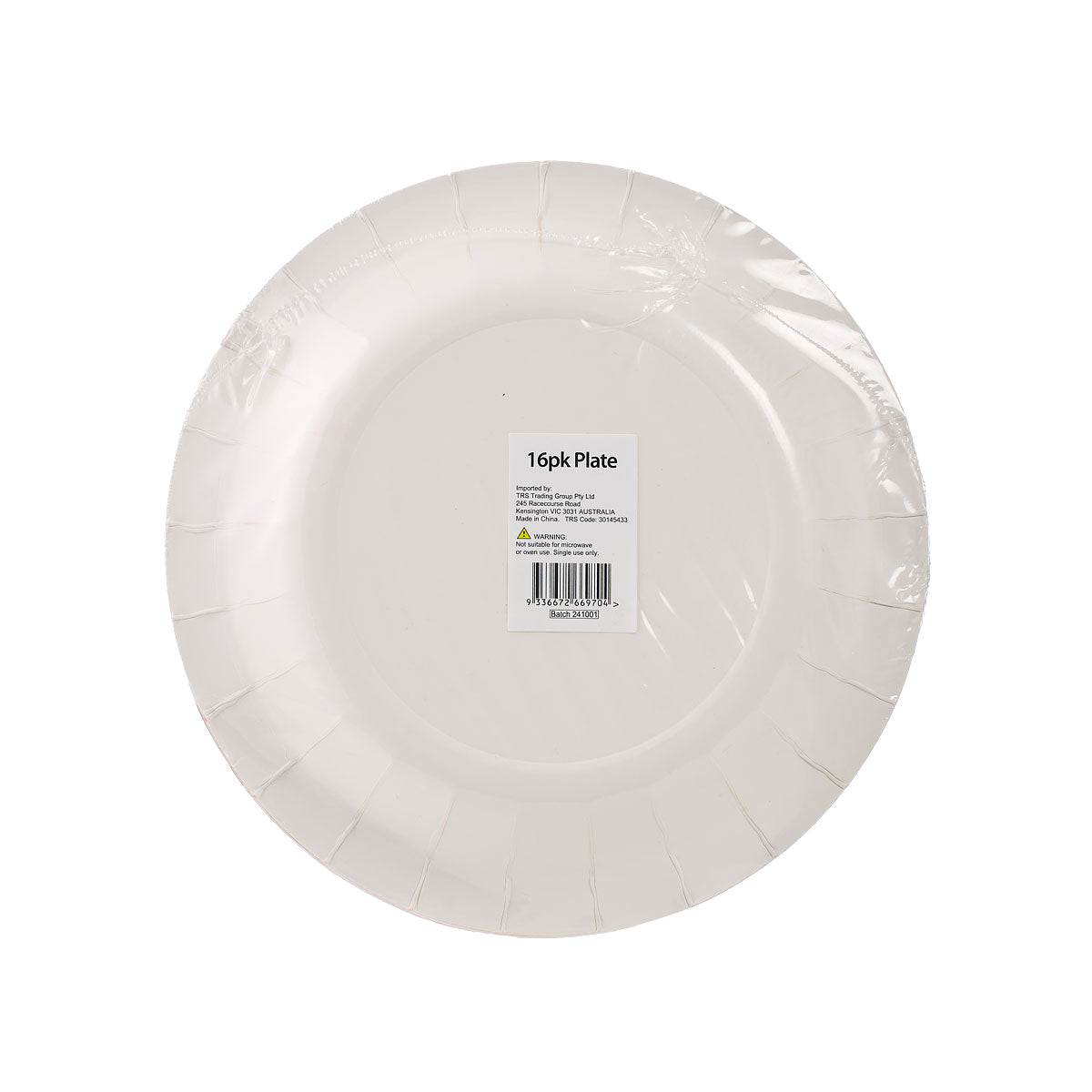 Pink Plate 18cm 16pk