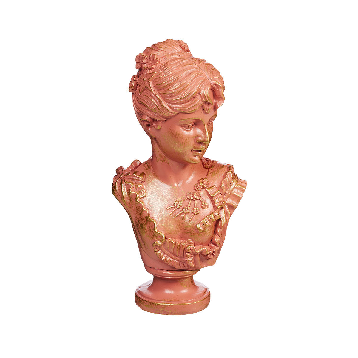 Regal Lady Ornament White