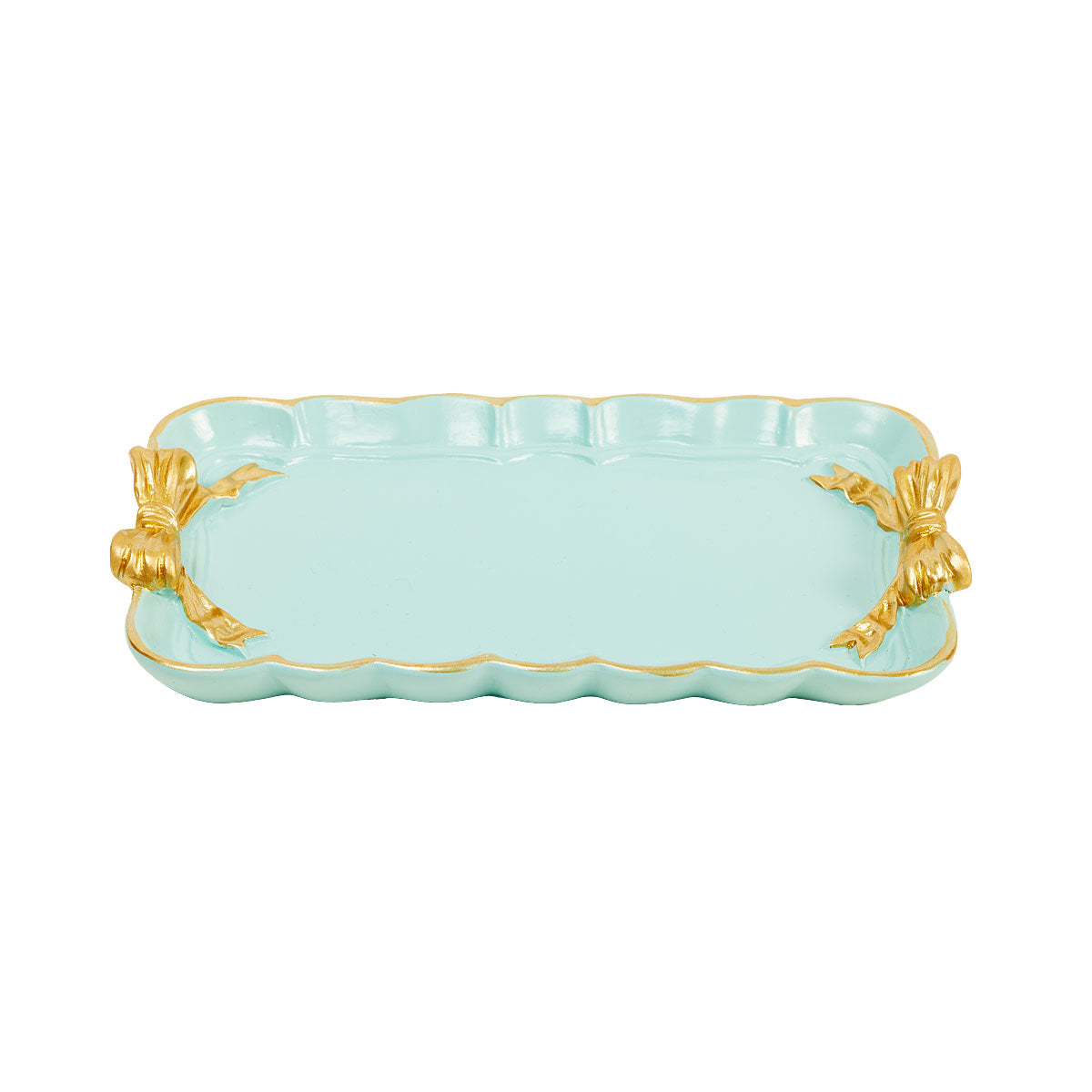 Regency Decorative Trinket Tray Pink/Aqua