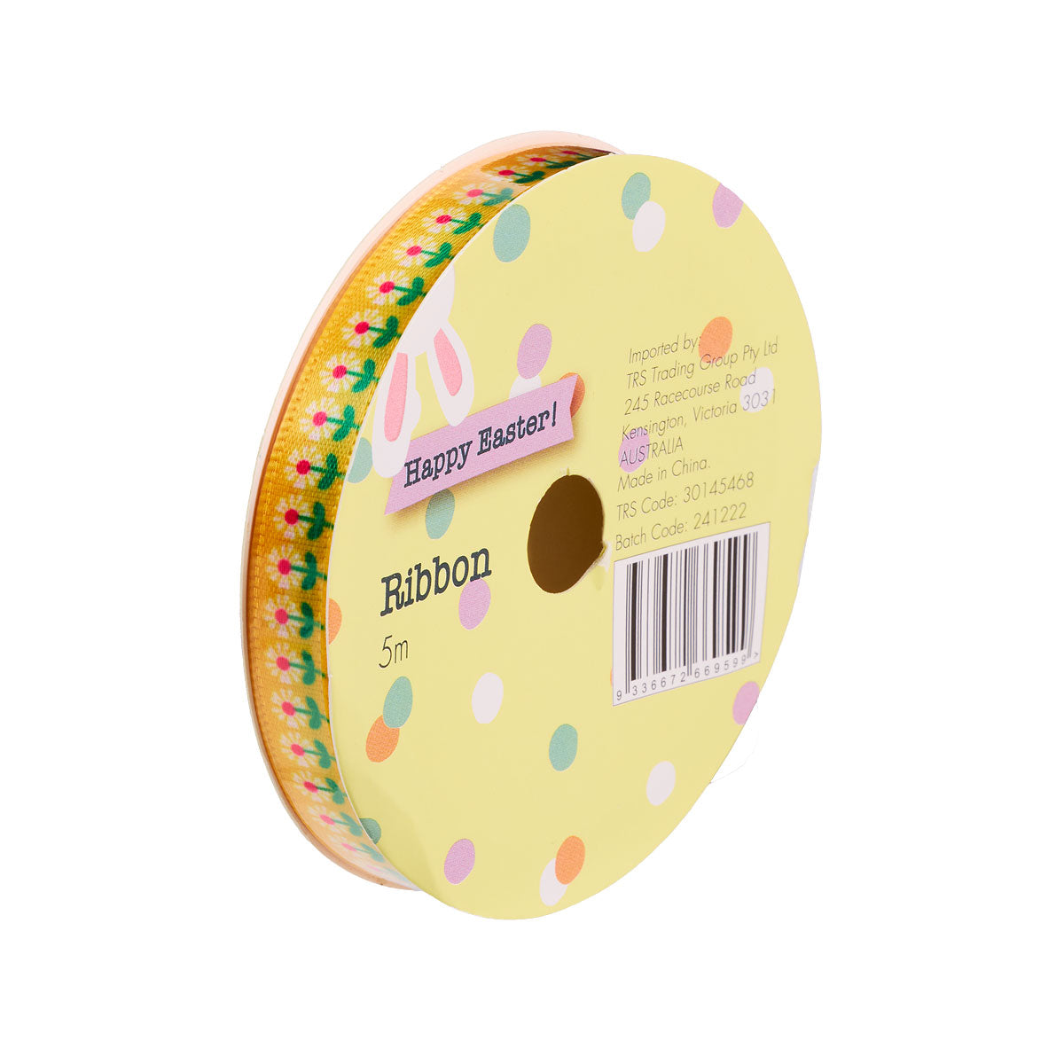 Easter Ribbon 2.7m Assorted