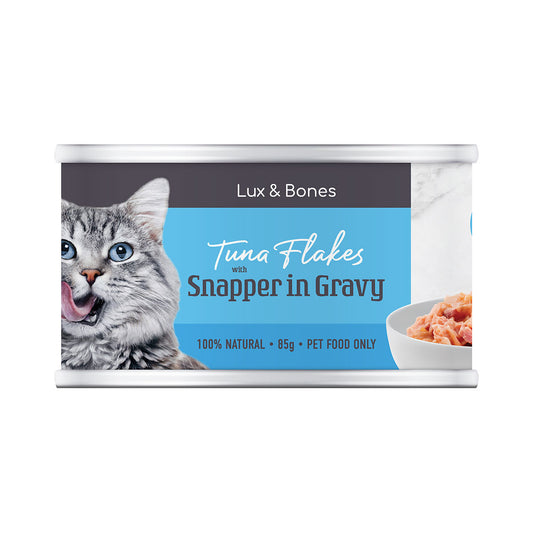 Lux & Bones Tuna Flakes with Snapper 85g