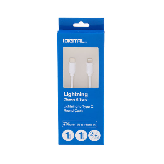 iDigital Lightning to Type C Cable for iPhone 1M